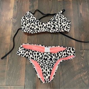 Cheetah Print Bathing Suit Bikini